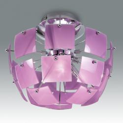 Urania lâmpada do teto Violeta ø35cm
