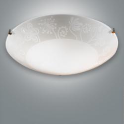 ALUMINIOIA ceiling lamp D30 Vidrio/FLORES WHI