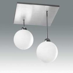 Opla ceiling lamp white to Strips 2 lights