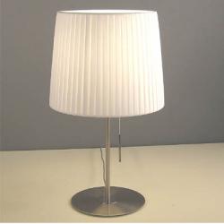 Dorotea Lampe de table blanc Plisado