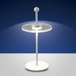 Saturn Lampe de table blanc