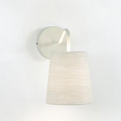Tali L Pendant Lamp E27 1x25W white lampshade and floron white