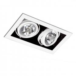 Morris Recessed Ceiling (body without PortaLámpara s) 2xElements white