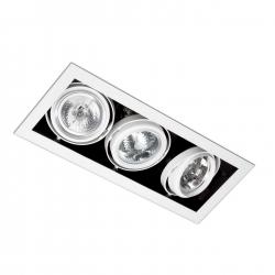 Morris Recessed Ceiling (body without PortaLámpara s) 3xElements white