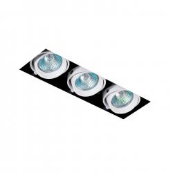 Falcon Recessed adjustable without Framework 3xQR CB51 50w white