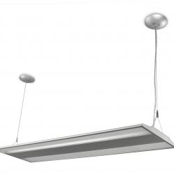 Motive Pendant Lamp indirect 2xT5 G5 54w Grey