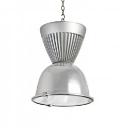 Timbal Pendant Lamp / campana 1xE40 400w Descarga Grey