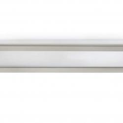 Azor 2 ceiling lamp 2x2G11 55w níquel Matt + Chrome