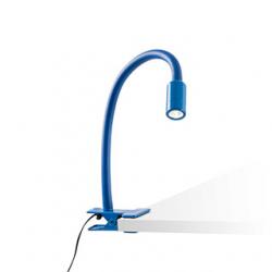 Nuka Balanced-arm lamp Pinza Blue LED 3w 3000k
