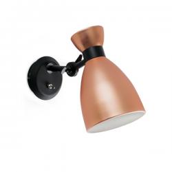 Retro Wall Lamp Copper E14 MAX 20W