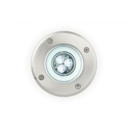 Led 14 Empotrable Exterior níquel Mate LED 3w