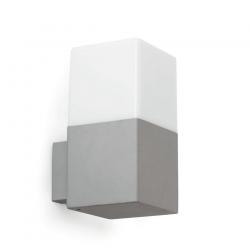 Tarraco Wall Lamp Outdoor Grey Claro 1L E27 13w
