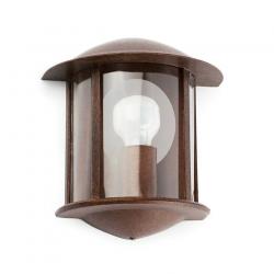 Barbate Medium Wall Lamp Outdoor Brown Oxide 1L 60w