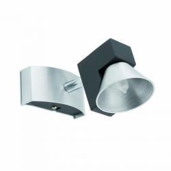 Dedra 1 Wall Lamp Aluminium/Grey