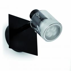 Tuba Wall Lamp Black 1L