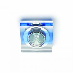 Neguri Lámpara Empotrable Transparente/Azul
