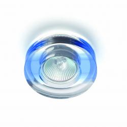 Gata Lamp Recessed Transparent/Blue