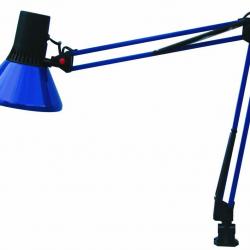 Office Lampe Luminaire sur bras articulé Bleu