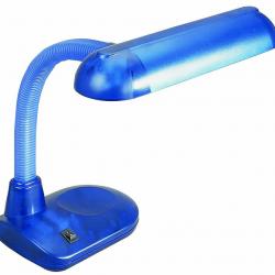 Omega Lâmpada de mesa Azul Transparente
