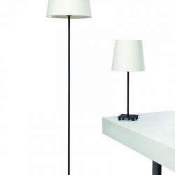 Banff Lâmpada de mesa + lámpara de Lâmpada de assoalho Preto