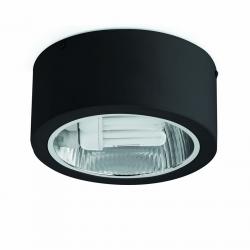 Pote 2 ceiling lamp Black 2xE27 max 23W no incl