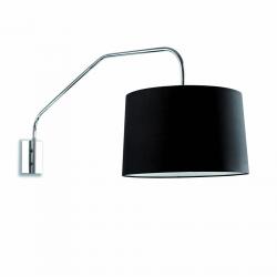 Dayne Wall Lamp Black / Nickel Chrome