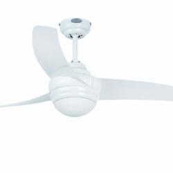 Elos Fan with light white 3 blades ø107cm