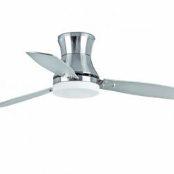 Tonsay Fan with light 3 blades ø132cm 2xE27 Nickel mate