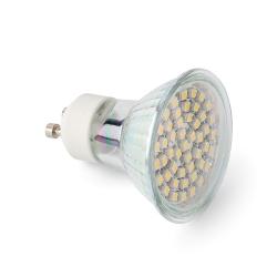 Bombilla LED GU10 48 LED 2w SMD luz Fría