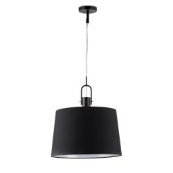 Hitomi Pendant Lamp Black 1L E27 150w