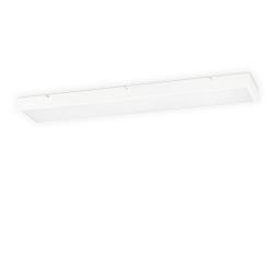 Halcon 1 ceiling lamp Fluorescent 2xT5 21w white matt