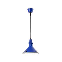 Bell Pendant Lamp Blue E27 23w