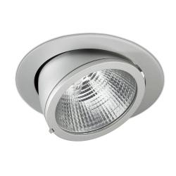 Pascal Downlight abatible C dimmable Tm PGJ5 12º 20/35w Grigio