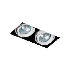 Falcon Recessed adjustable without Framework 2xQR CB51 50w Black