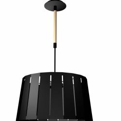Mix Pendant Lamp Black 1 E27 60w 445MM