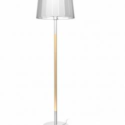 Mix lámpara de Lâmpada de assoalho branco 1 E27 60w