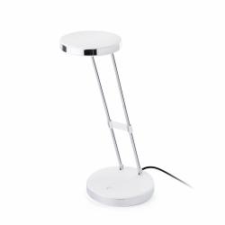 Baba Balanced-arm lamp of Desktop LED 2,4w with USB - white Aluminium