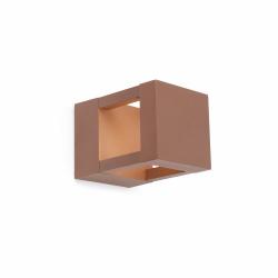 Agra Wall Lamp Outdoor Brown LED 5w