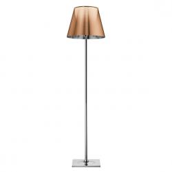Ktribe F2 lámpara de Lampadaire 162cm 1x150w E27 Chrome/Aluminizado Bronze