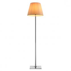 Ktribe F2 lámpara of Floor Lamp 162cm 1x150w E27 Chrome/tela