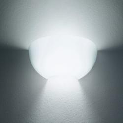 Nord I Wall Lamp Glass white Filter ámbar