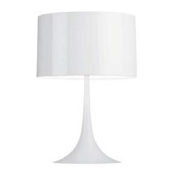 Spun lumière T1 blanc Lampe de table