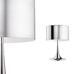 Spun lumière T2 Aluminium DIM Lampe de table
