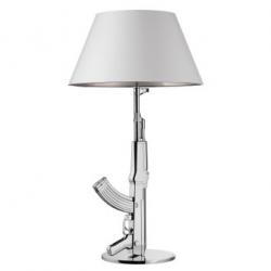 Table Gun Lampe de table Chrome