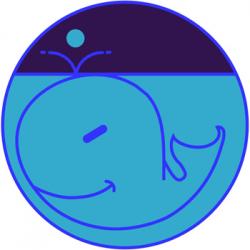 Baby zoo whale