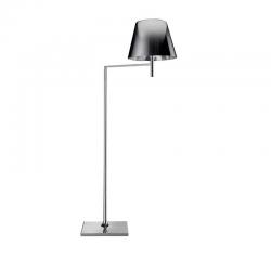 Ktribe F1 lámpara of Floor Lamp 112cm 1x70W E27 Chrome/Smoked