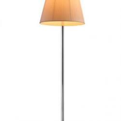 Ktribe F3 lámpara of Floor Lamp 183cm 1x205w E27 Chrome/tela