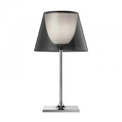 Ktribe T1 Table Lamp 56cm 1x70w E27 Chrome/Smoked