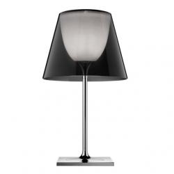 Ktribe T2 Table Lamp 69cm 1x150w E27 Chrome/Smoked