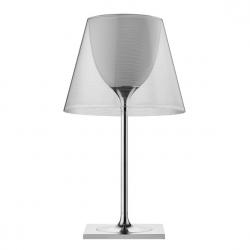 Ktribe T2 Table Lamp 69cm 1x150w E27 Chrome/Transparent